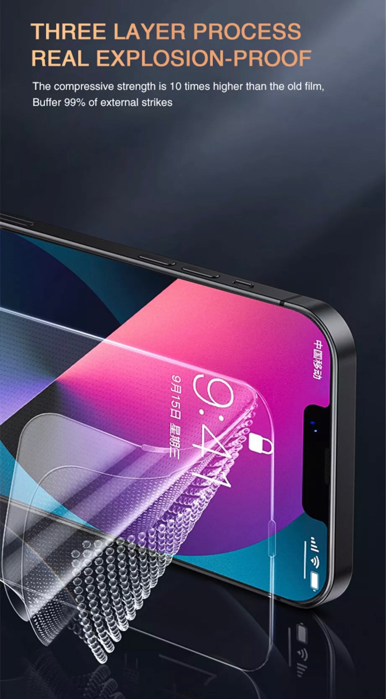 Premium Boundless Full Coverage 28 Degree 9H ShatterProof Privacy Glass Screen Protector 2 Pieces- for Apple iPhone models/iPhone 13 Series - Super Savings Technologies Co.,LTD Premium Boundless Full Coverage 28 Degree 9H ShatterProof Privacy Glass Screen Protector 2 Pieces- for Apple iPhone models/iPhone 13 Series - Super Savings Technologies Co.,LTD